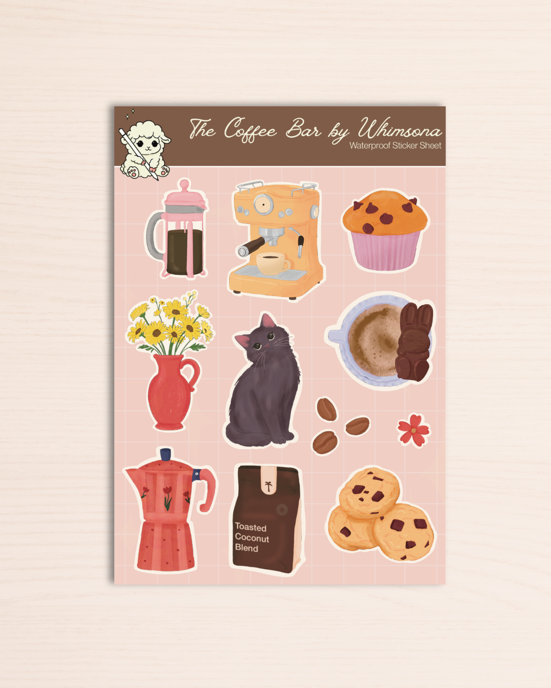 The Coffee Bar Sticker Sheet