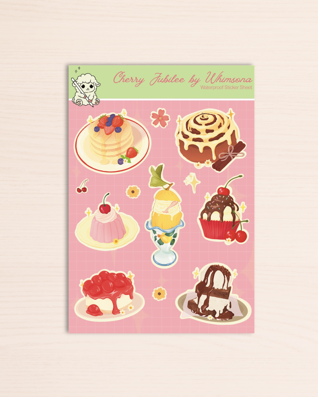 Cherry Jubilee Sticker Sheet