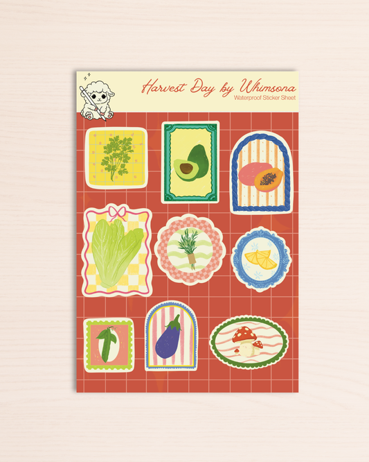 Harvest Day Sticker Sheet