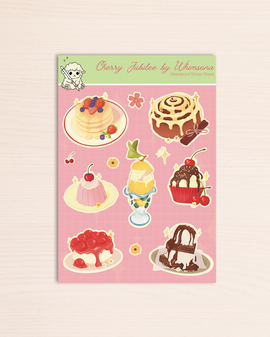 Cherry Jubilee Sticker Sheet
